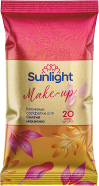 Sunlight Make-Up Remover Wipes (20 pcs)